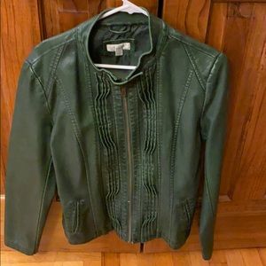 Faux Leather Jacket size L from Dress Barn
